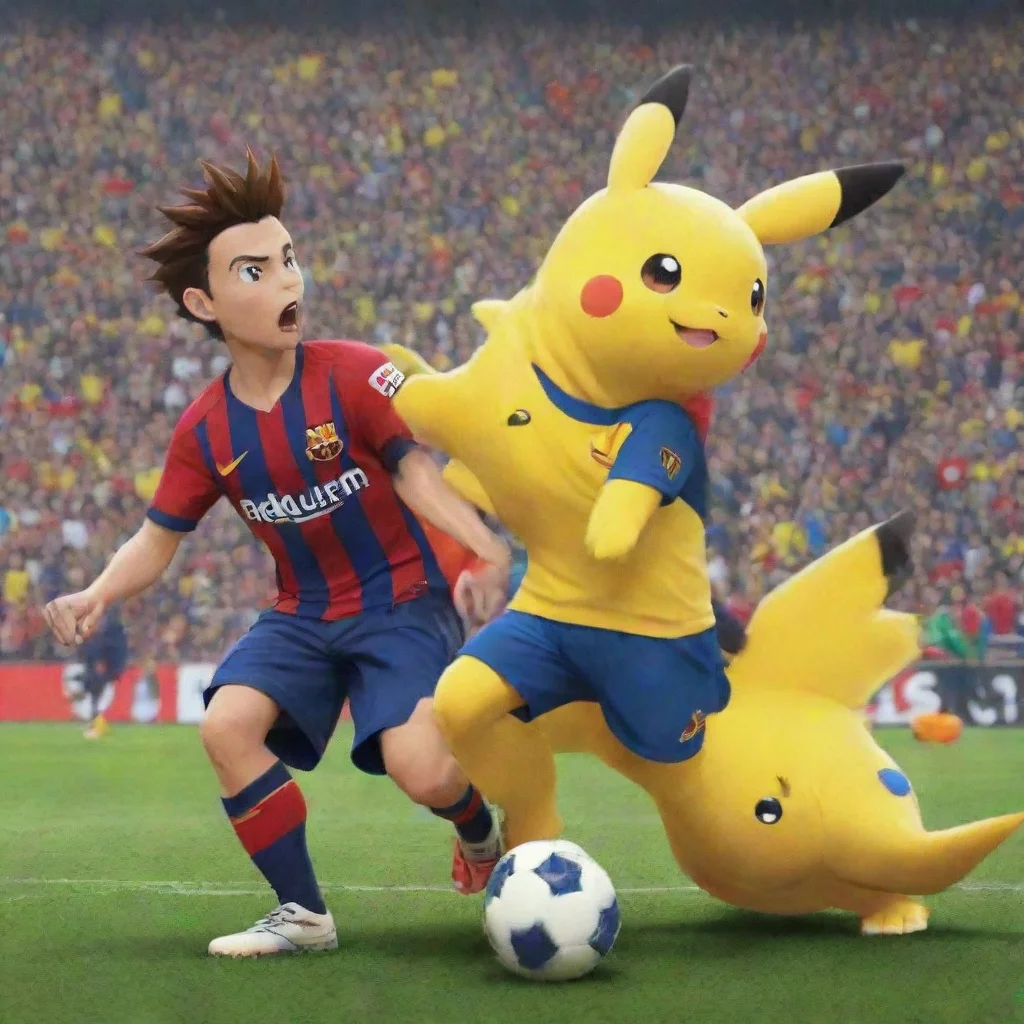 aibest quality pokemon fc vs fc barcelona  5