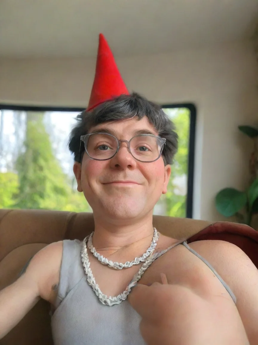 aibest quality realistic selfie gnome stunning 4