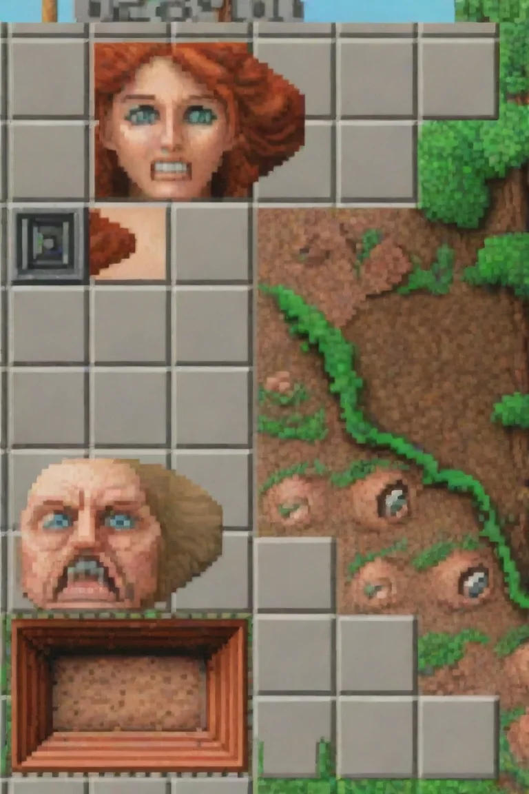 aibest quality remaster this 8bit image into hyper realistic 3d rendered. stunning 4