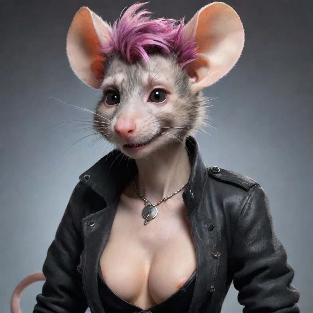 aibest quality seductive female anthropomorphic furry rat punk 5