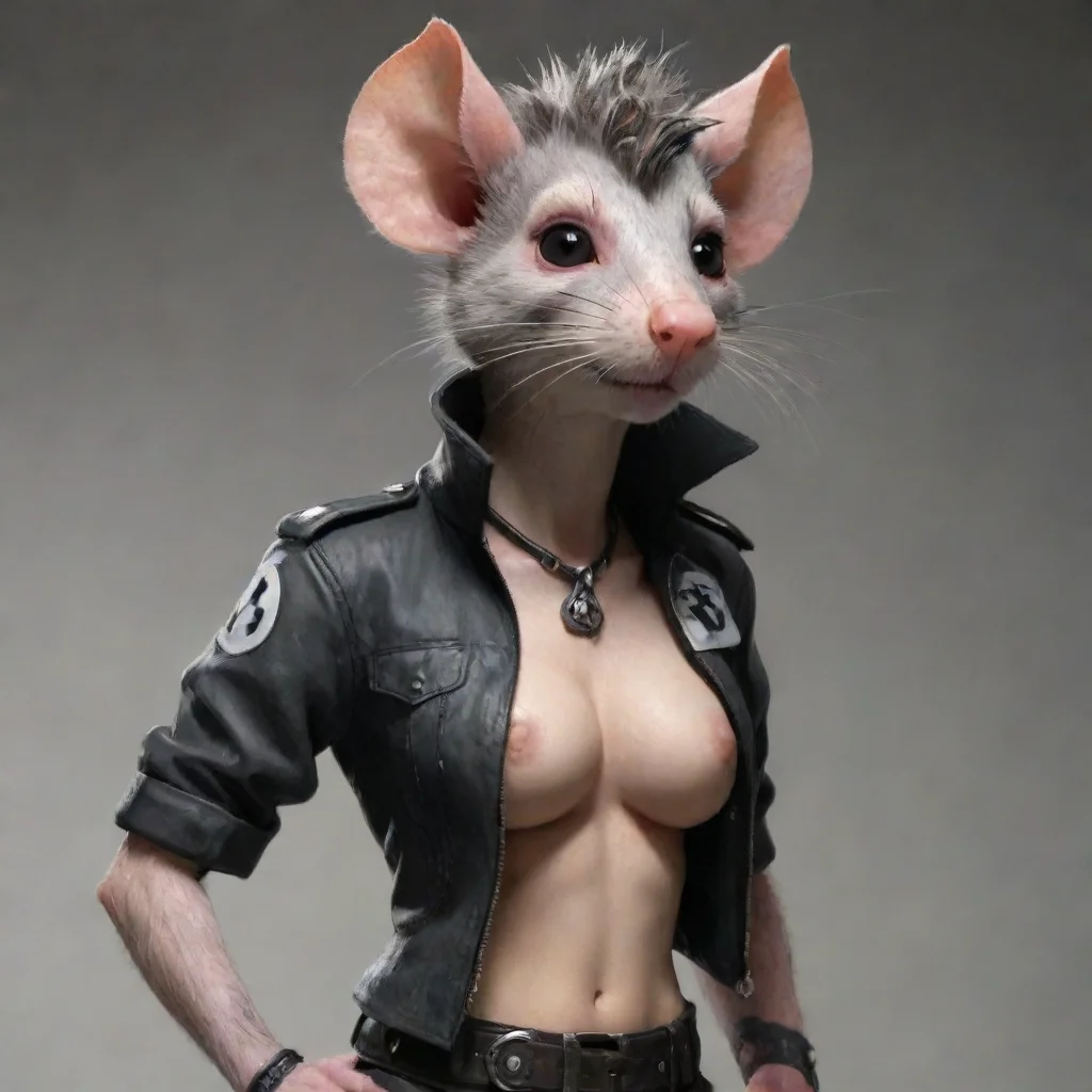 aibest quality seductive female anthropomorphic furry rat punk neo nazis 5