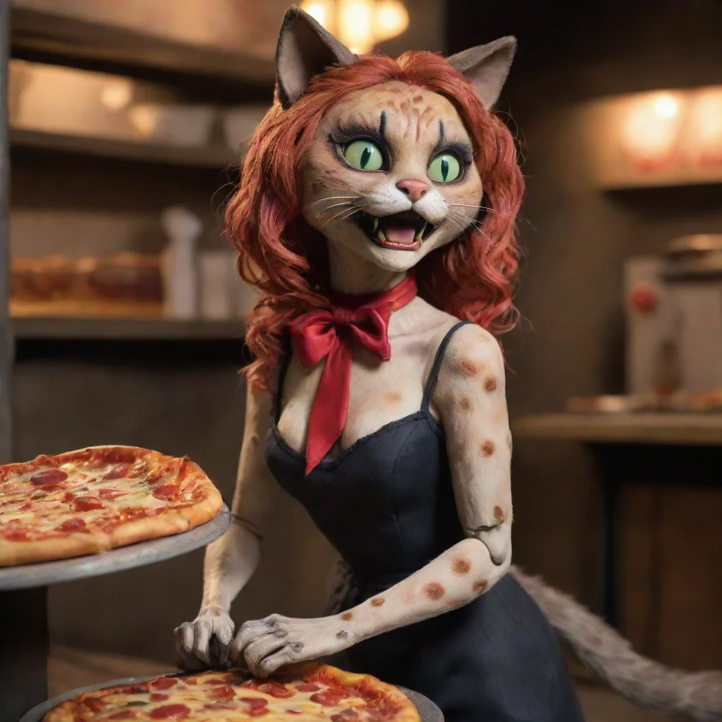 aibest quality seductive scary feminine cat animatronic pizzeria nighttime freddys 5