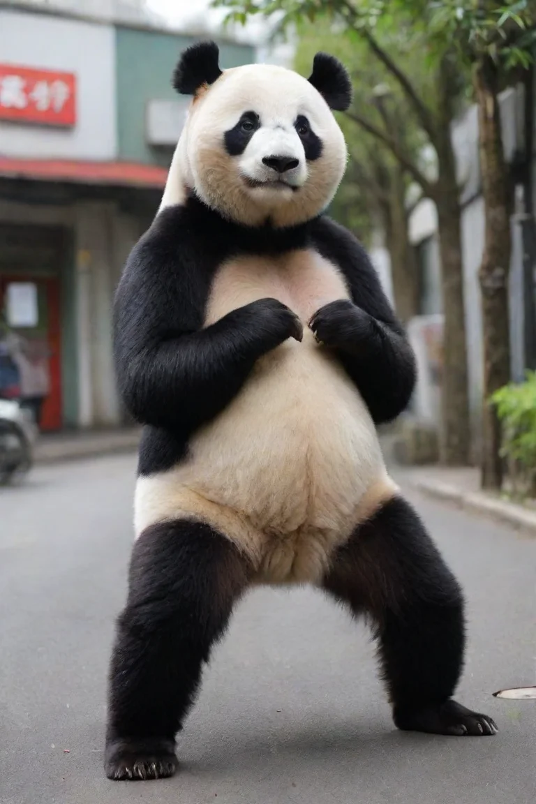aibest quality seductive western rd panda 5 portrait