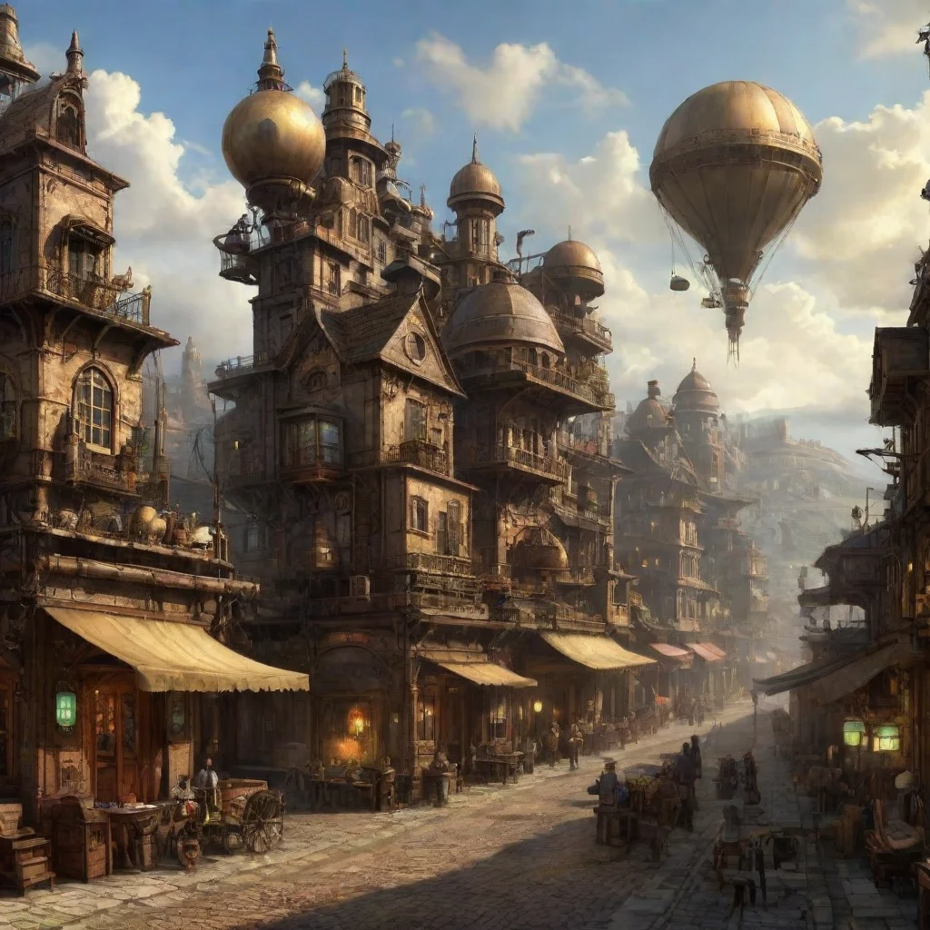 aibest quality steampunk venus colony town epic hd artistic bestundefined 5