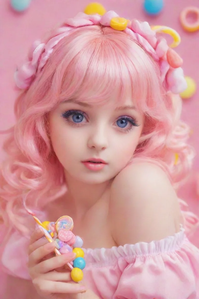 aibest quality sweet candy girl 5 portrait