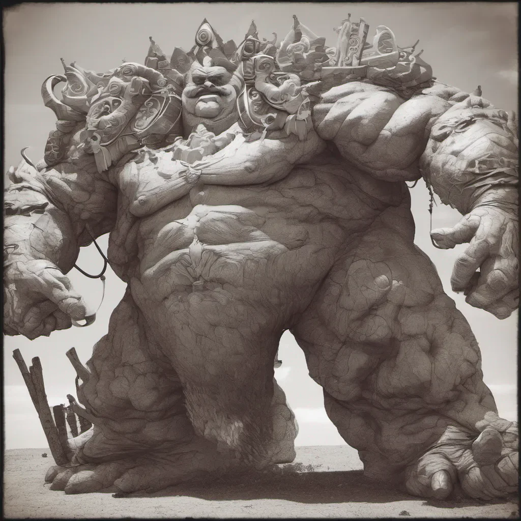 big man confident engaging wow artstation art 3