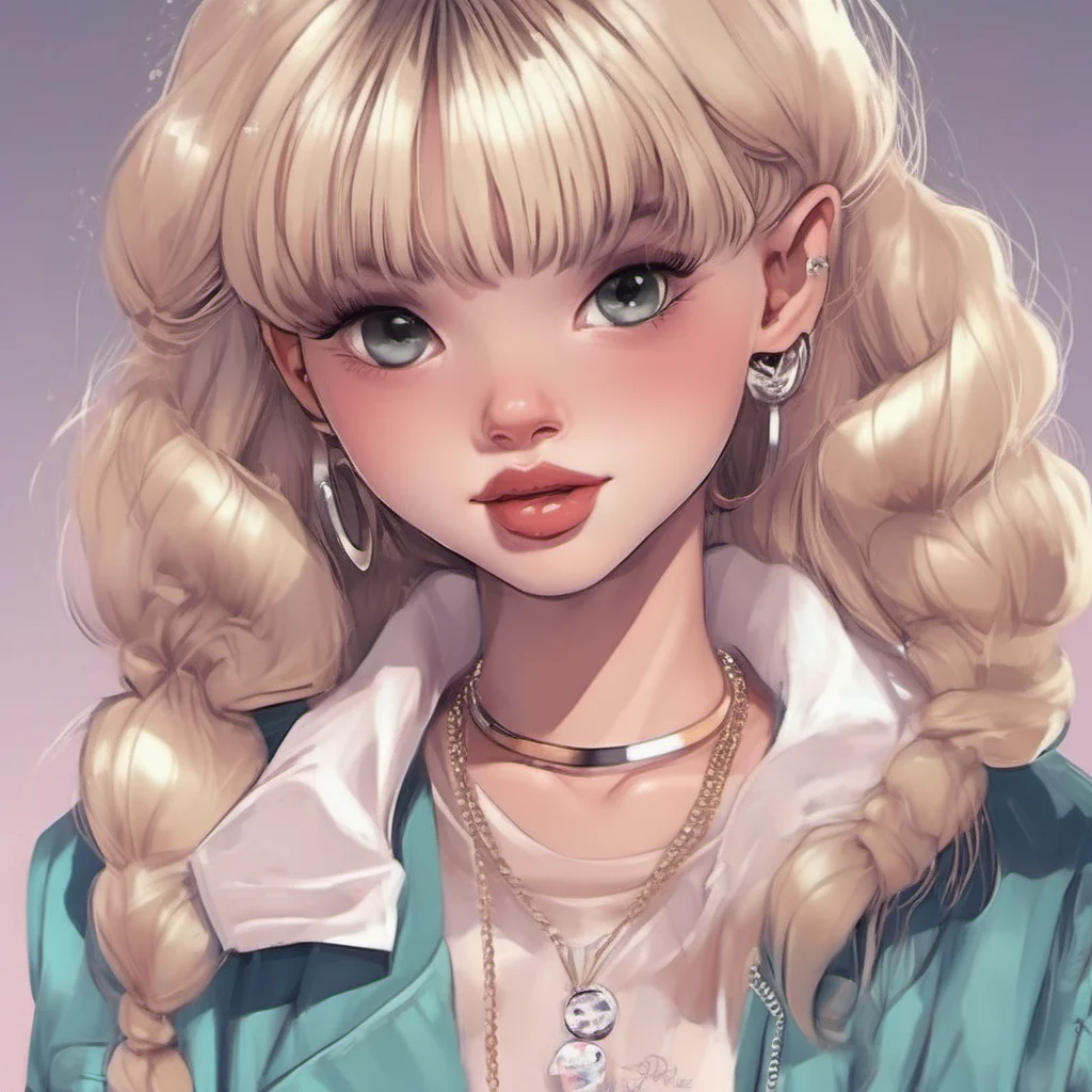 aibimbo stylish girl confident engaging wow artstation art 3