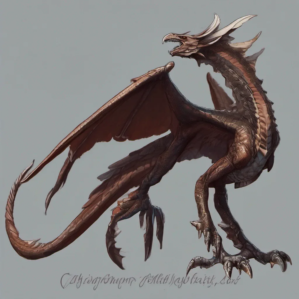 aibiped wyvern no front arms large wings fantasy art confident engaging wow artstation art 3