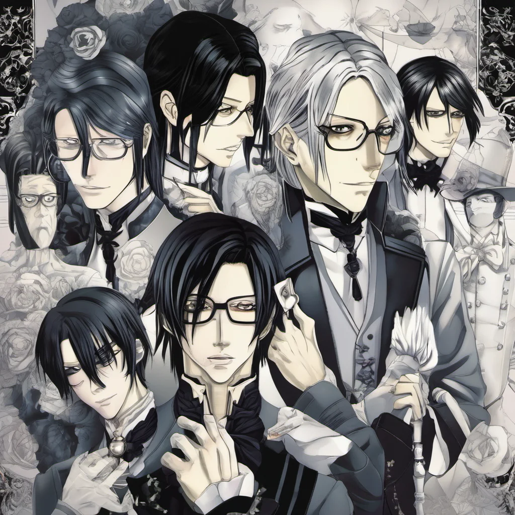 black butler confident engaging wow artstation art 3