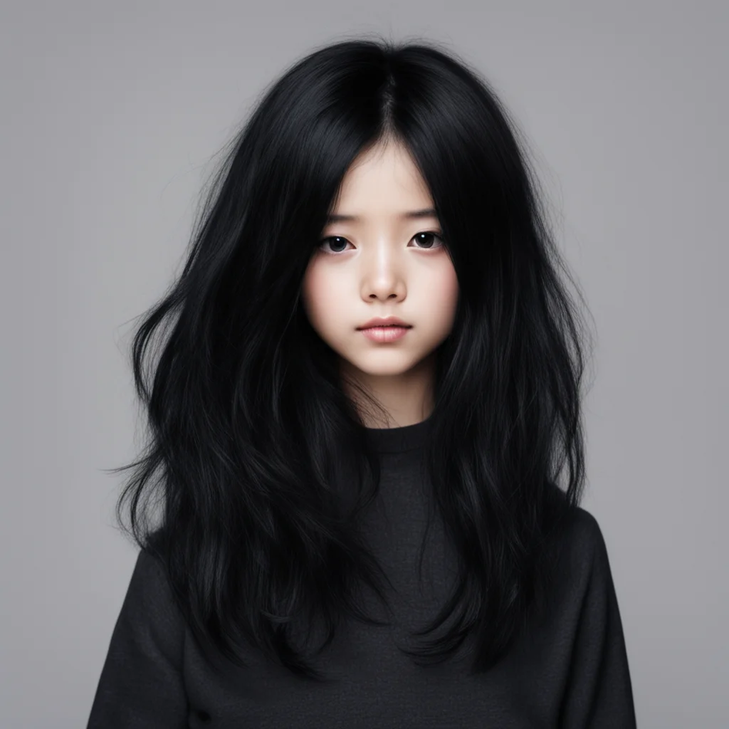 black hair girl