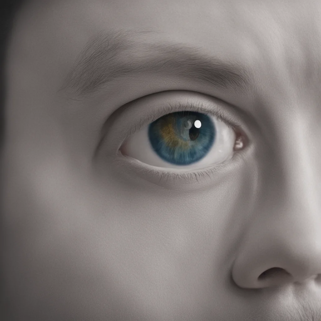 blind in his left eye