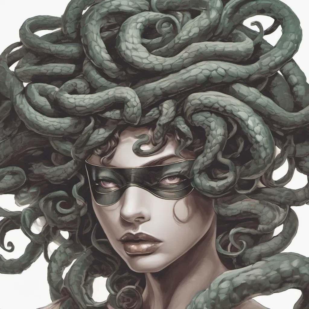 aiblindfolded seductive medusa good looking trending fantastic 1