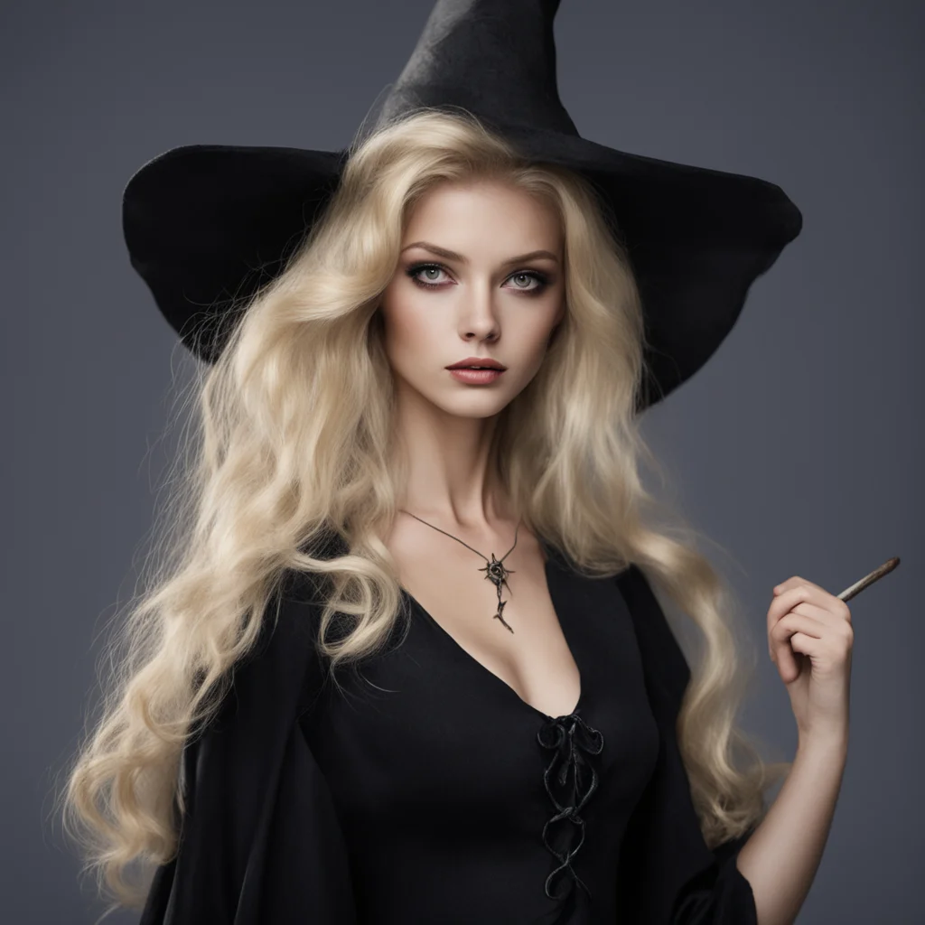 aiblond witch confident engaging wow artstation art 3
