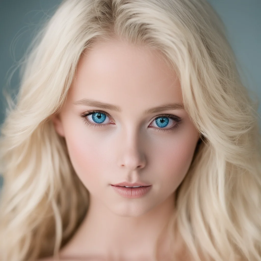 aiblonde blue eyed beauty good looking trending fantastic 1