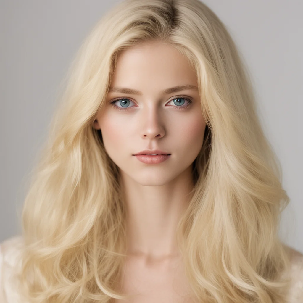aiblonde girl good looking trending fantastic 1