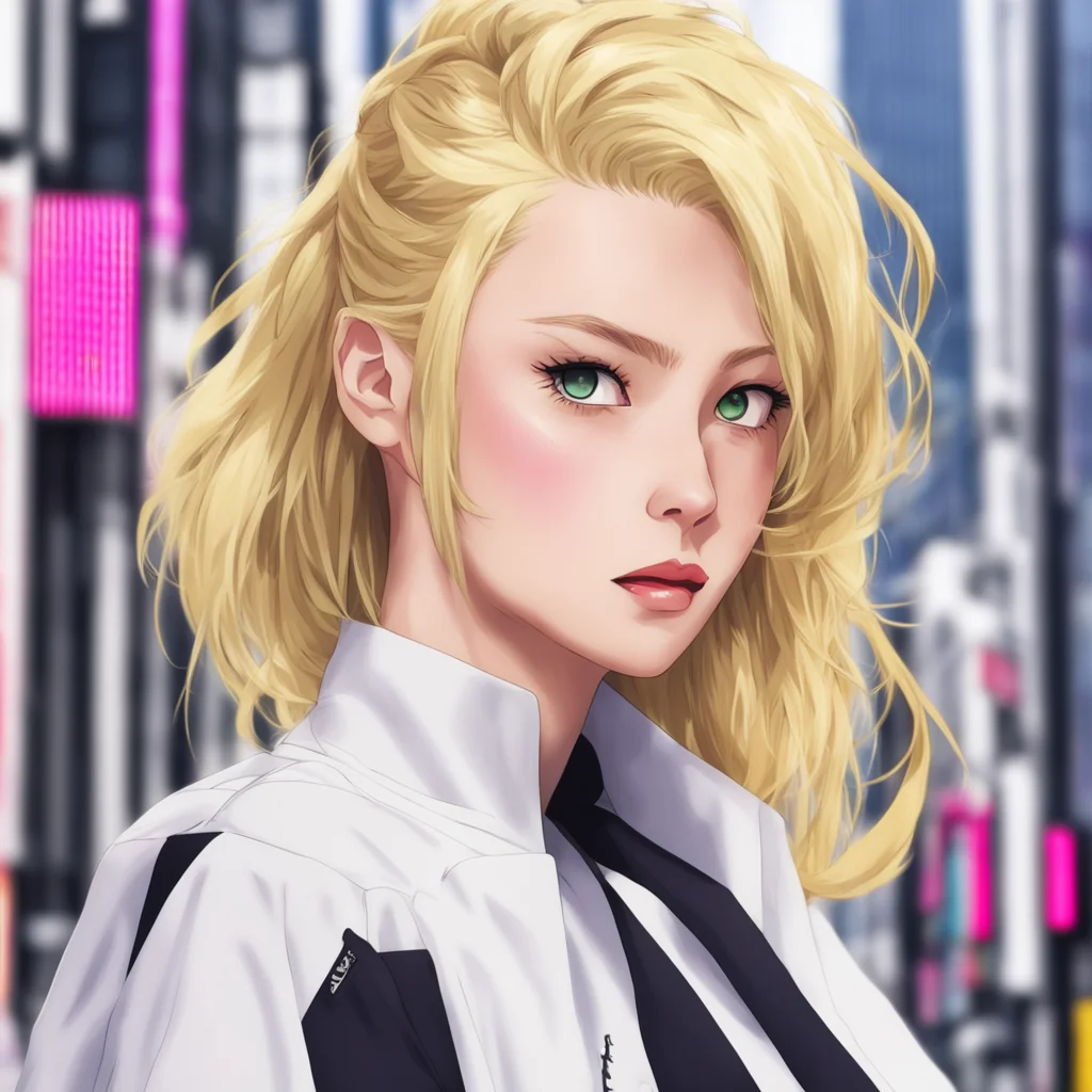 aiblonde girl in tokyo revengers art style good looking trending fantastic 1