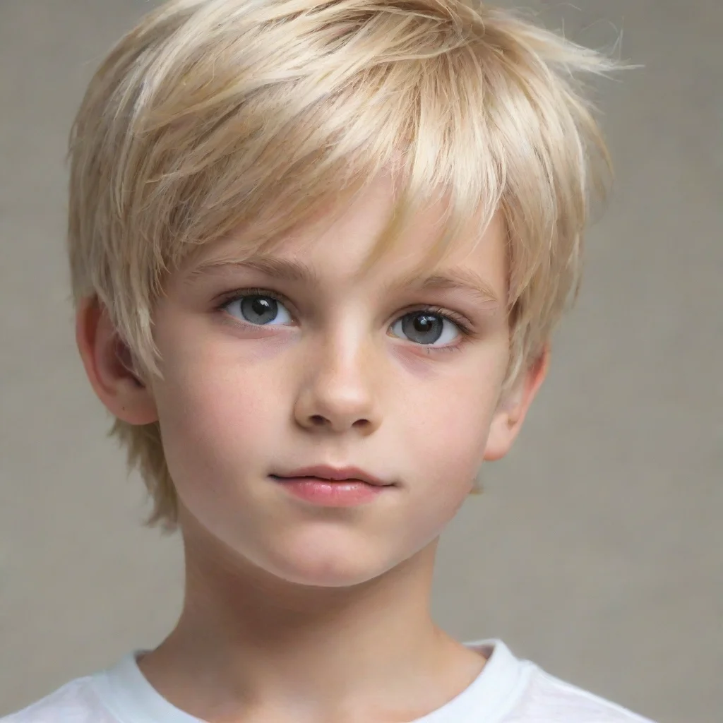 blonde hair boy