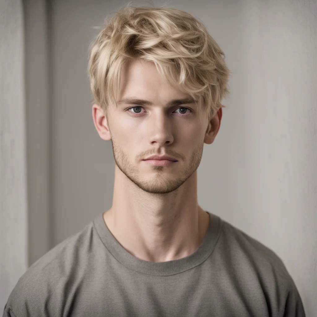 blonde young male prisoner confident engaging wow artstation art 3