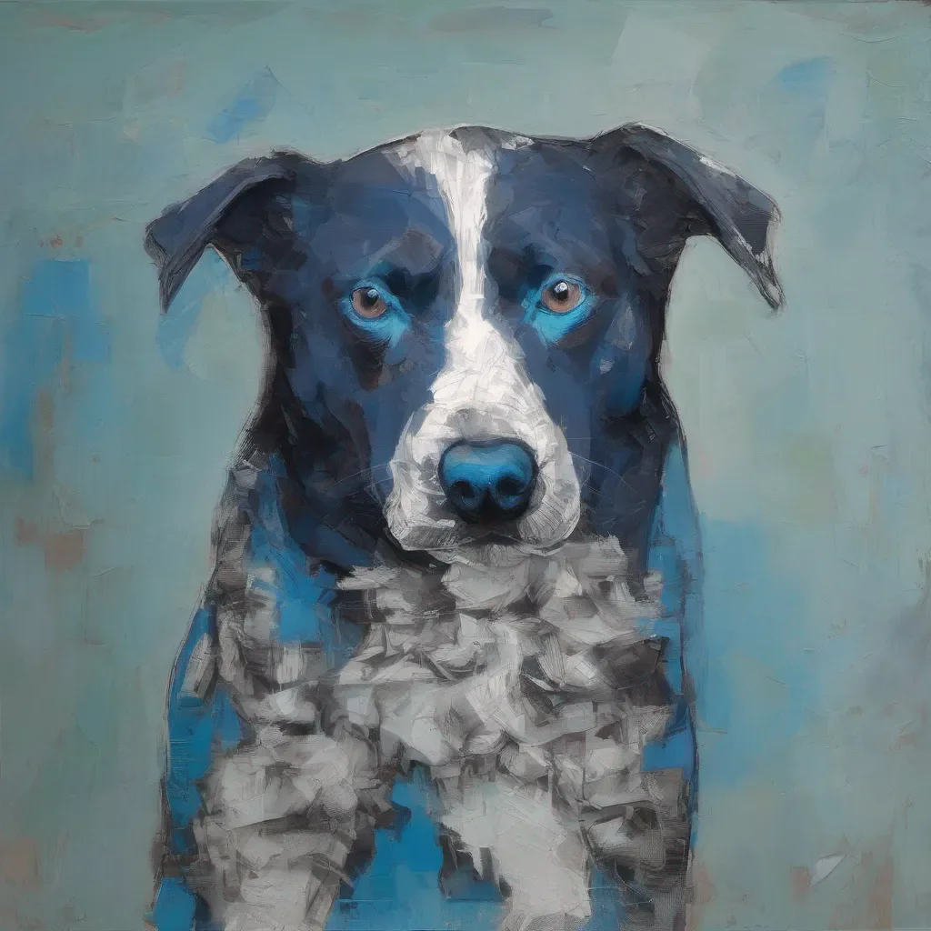 blue dog  good looking trending fantastic 1