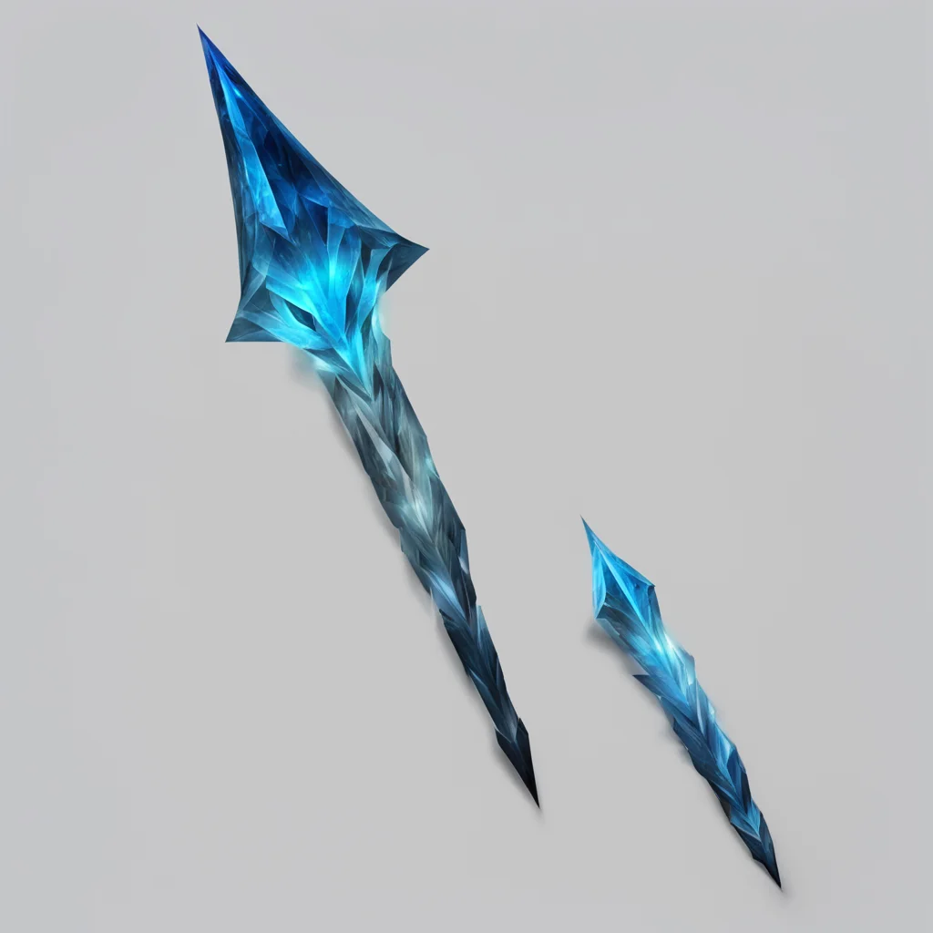 blue ice spear good looking trending fantastic 1