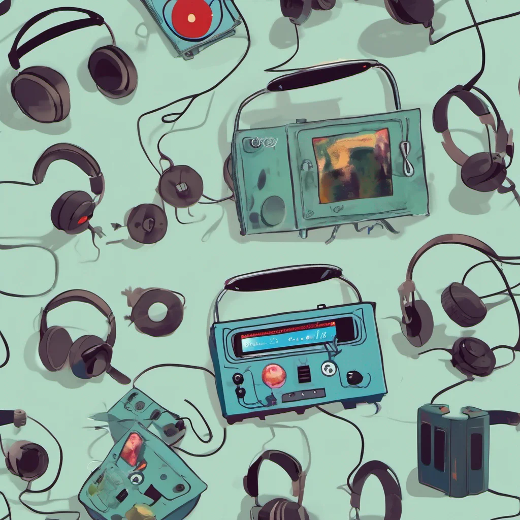 bmo liatening to music with headphones