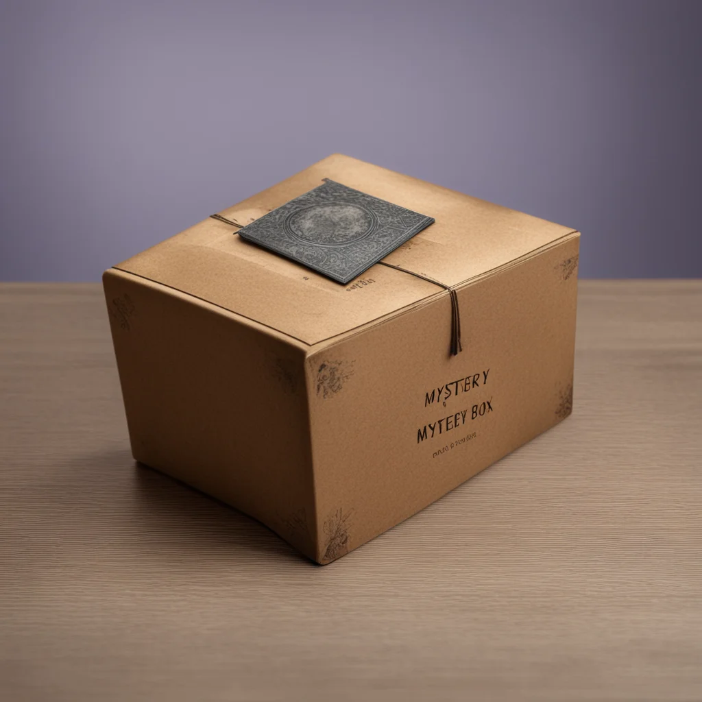 aibook mystery box  confident engaging wow artstation art 3