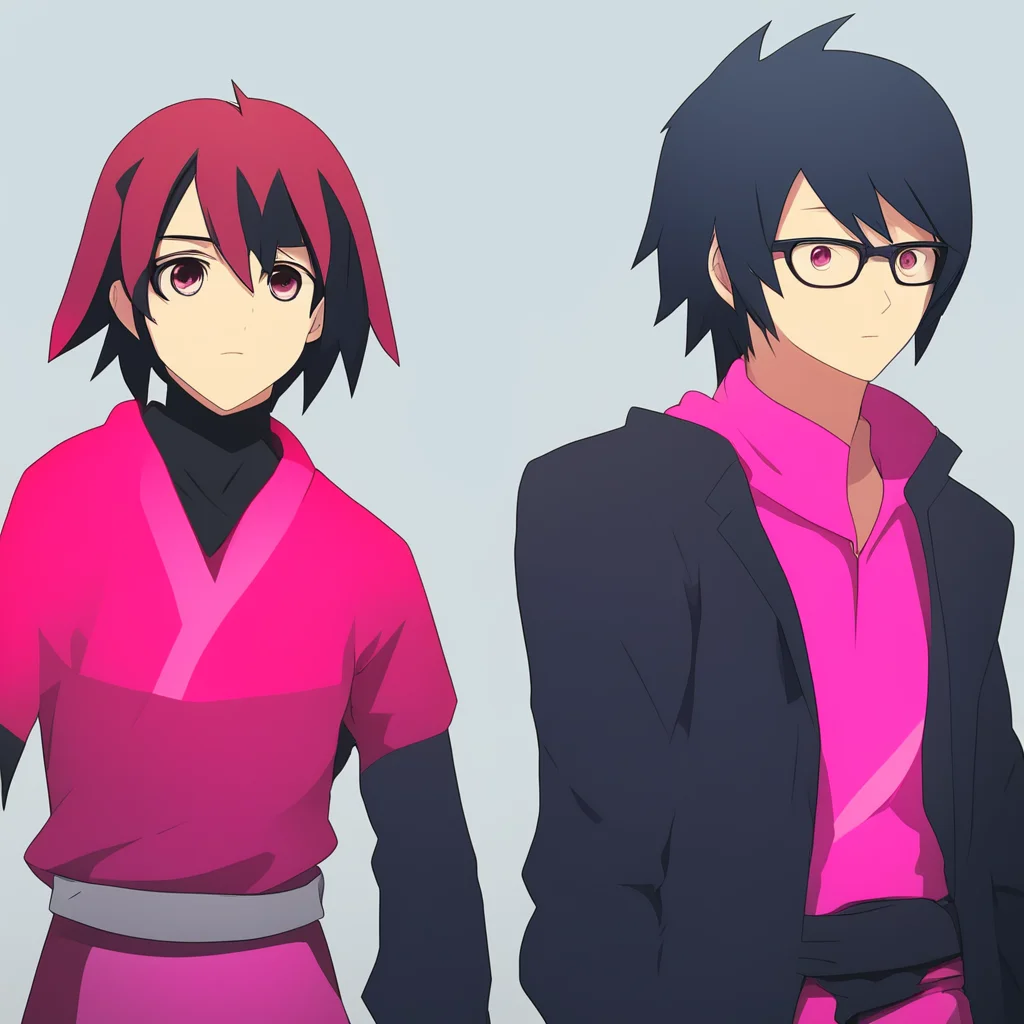 boruto and sarada confident engaging wow artstation art 3