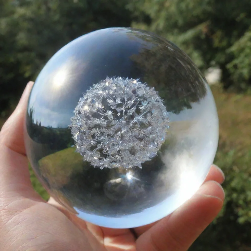 aiboule de cristal avec du mana dedans