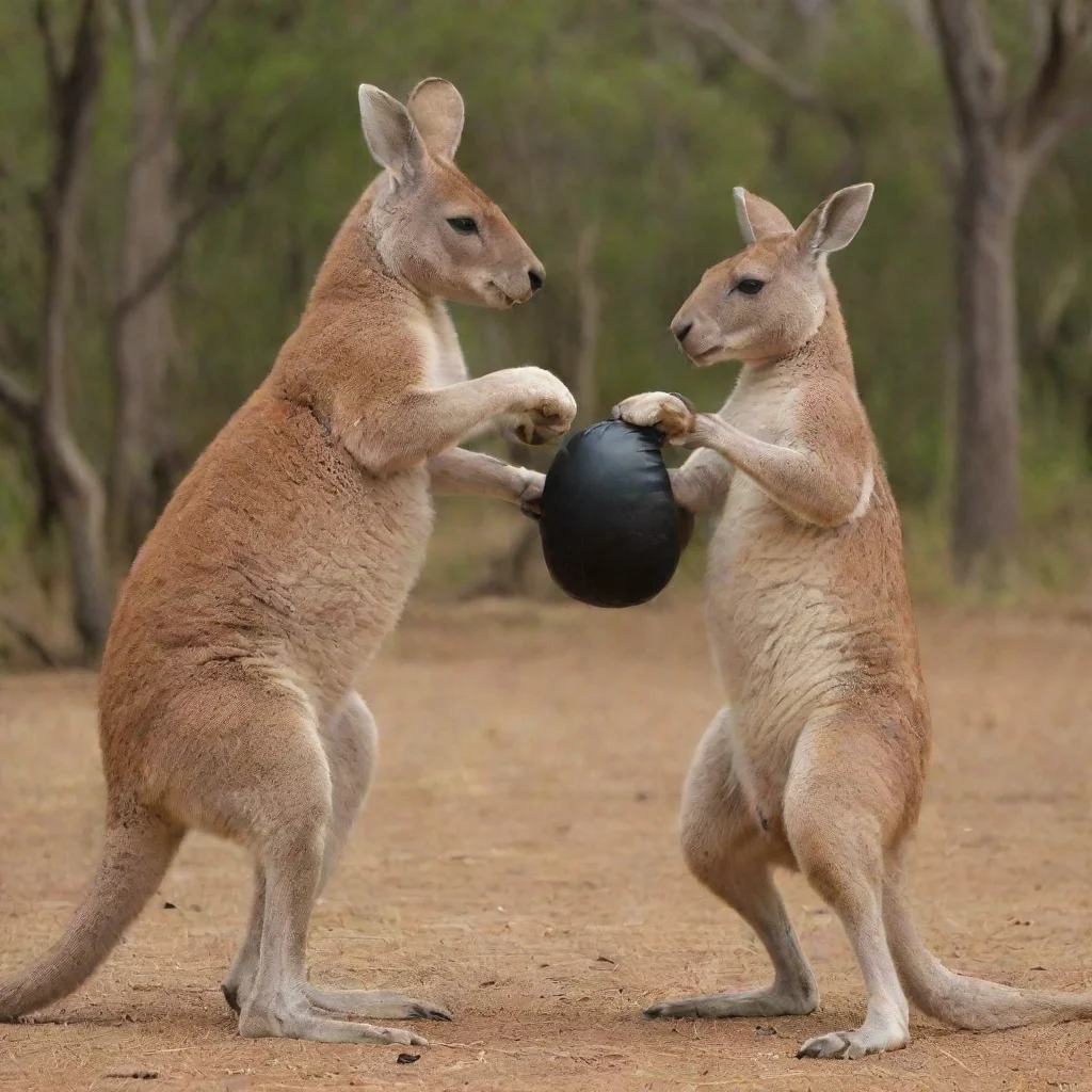 boxing kangaroo