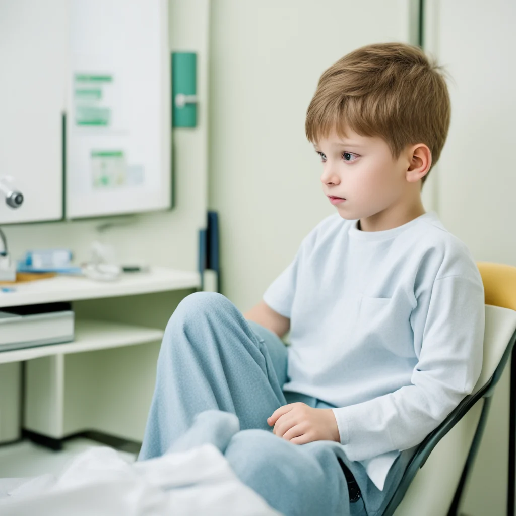 aiboy at a doctor room  good looking trending fantastic 1
