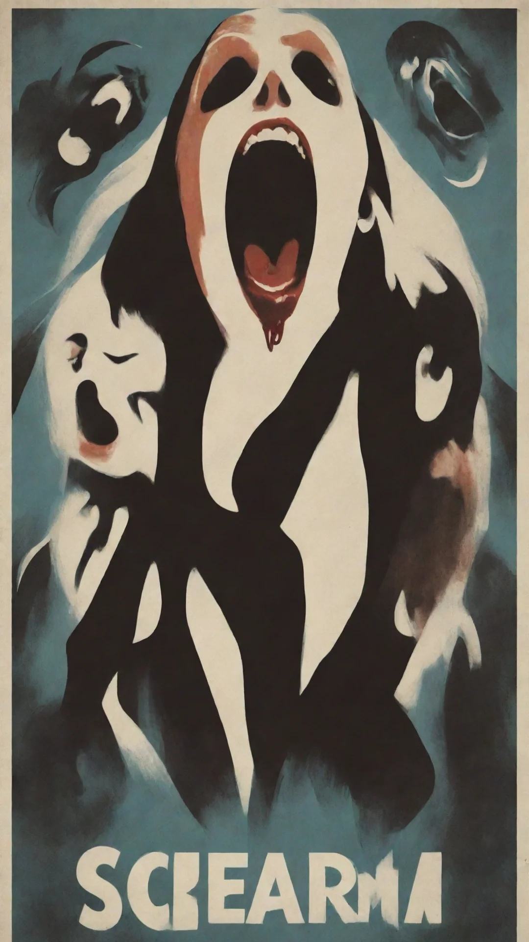 brian miller scream movie poster tall