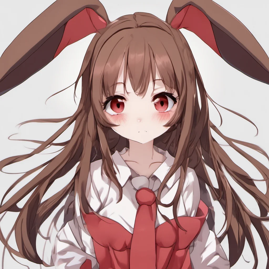 aibrown hair red eyes bunny suit confident engaging wow artstation art 3