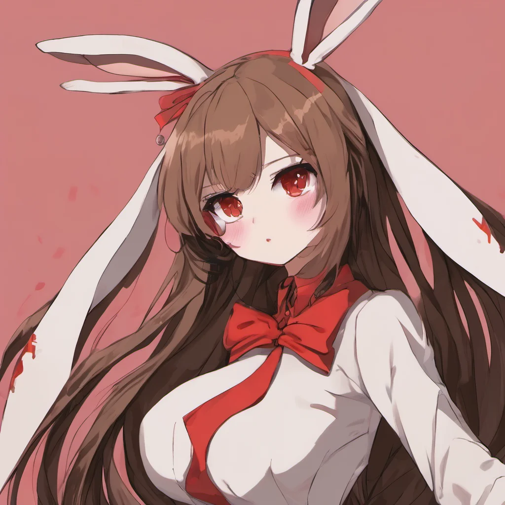 aibrown hair red eyes bunny suit good looking trending fantastic 1
