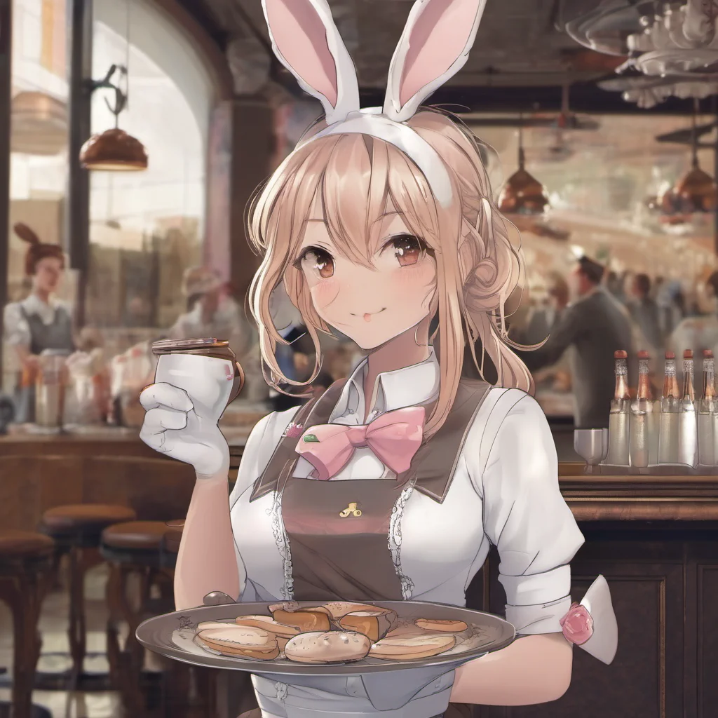 bunny waitress amazing awesome portrait 2