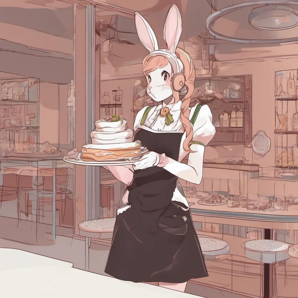 bunny waitress good looking trending fantastic 1
