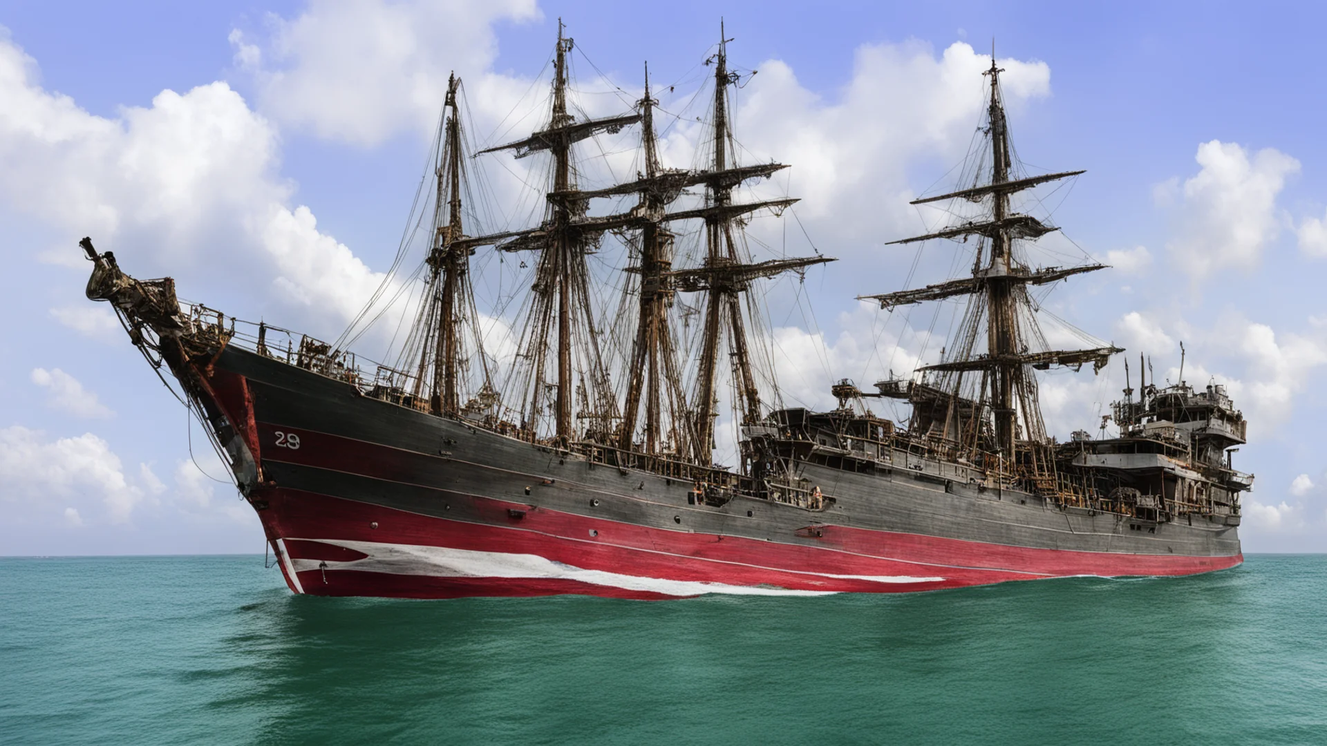 captain ahabon ship amazing awesome portrait 2 wide