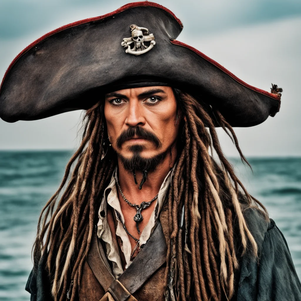 aicaptain jack sparrow pirate