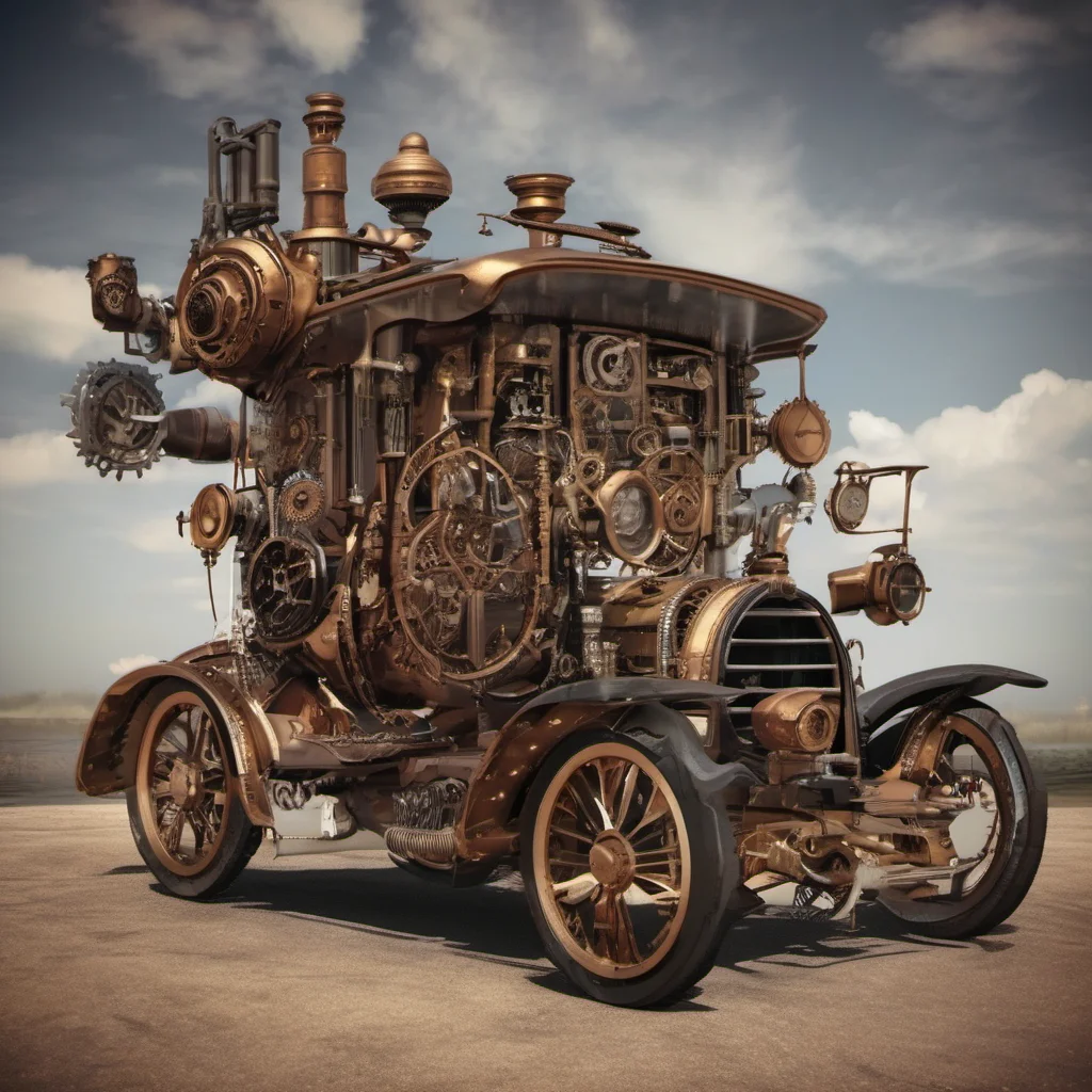 aicar steampunk amazing awesome portrait 2