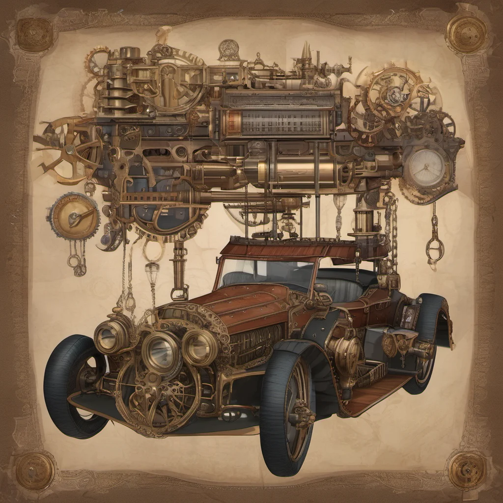 aicar steampunk confident engaging wow artstation art 3