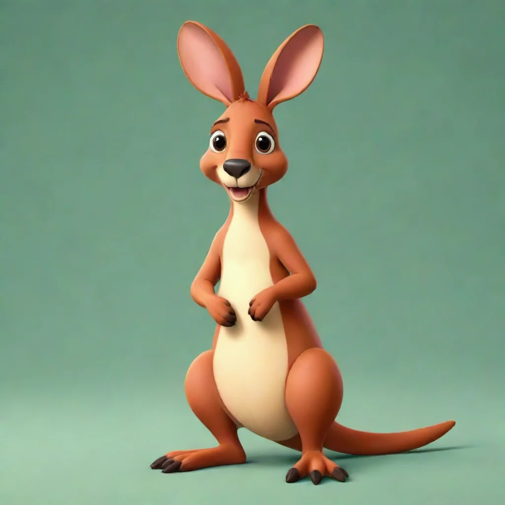 aicartoon kangaroo