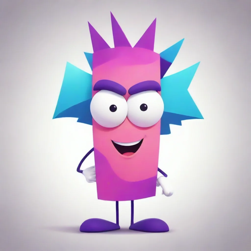 aicartoon scitzo abstract character