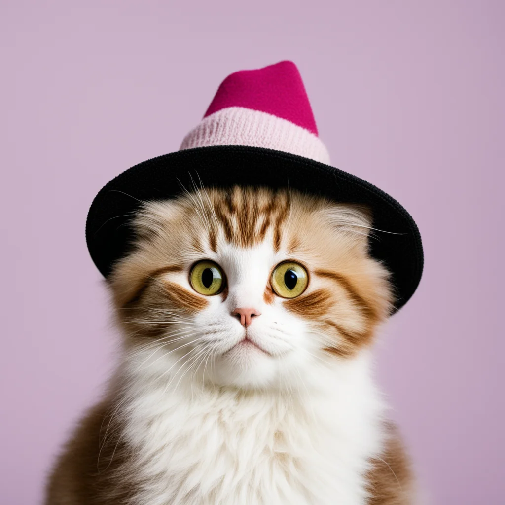 cat in a hat confident engaging wow artstation art 3