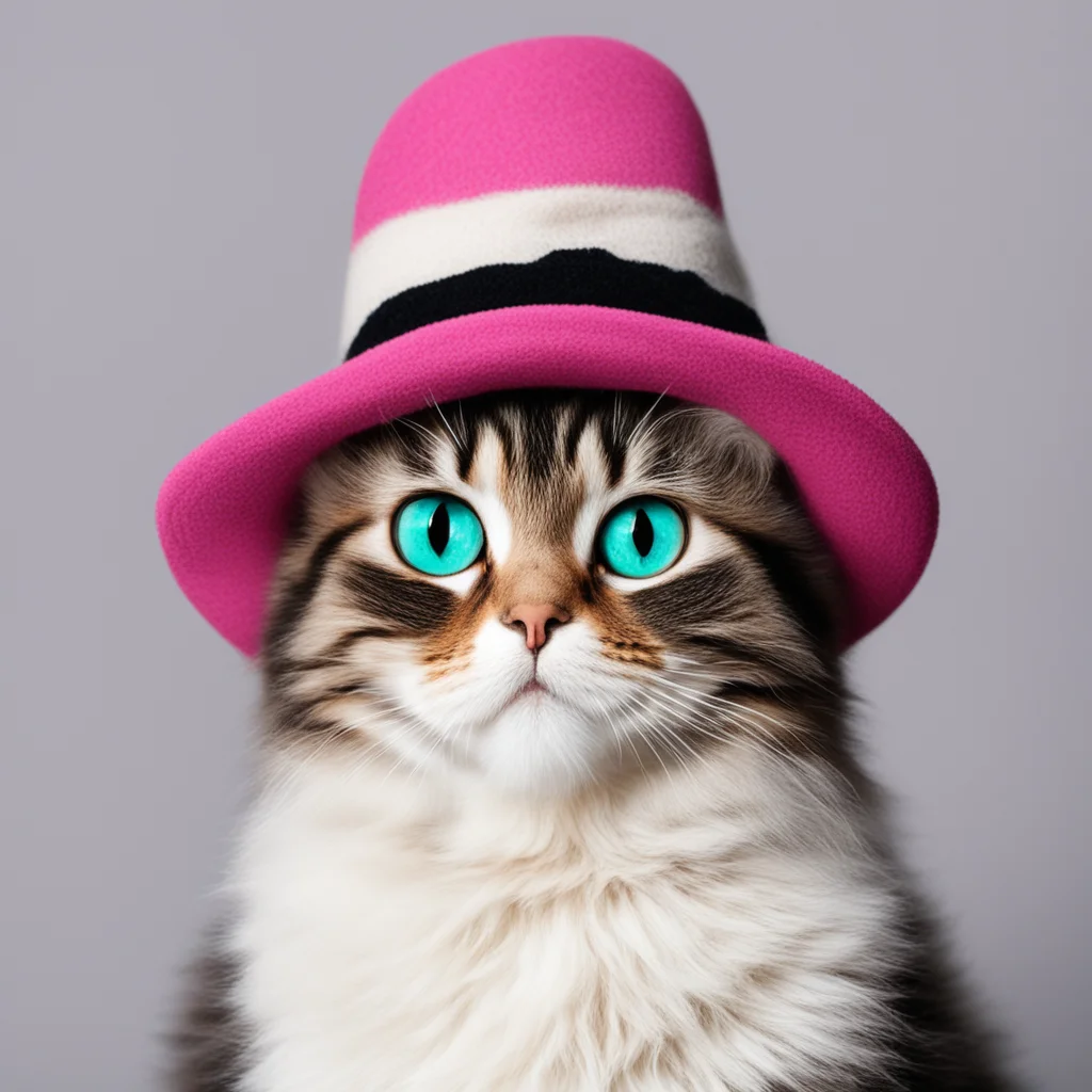 aicat in a hat