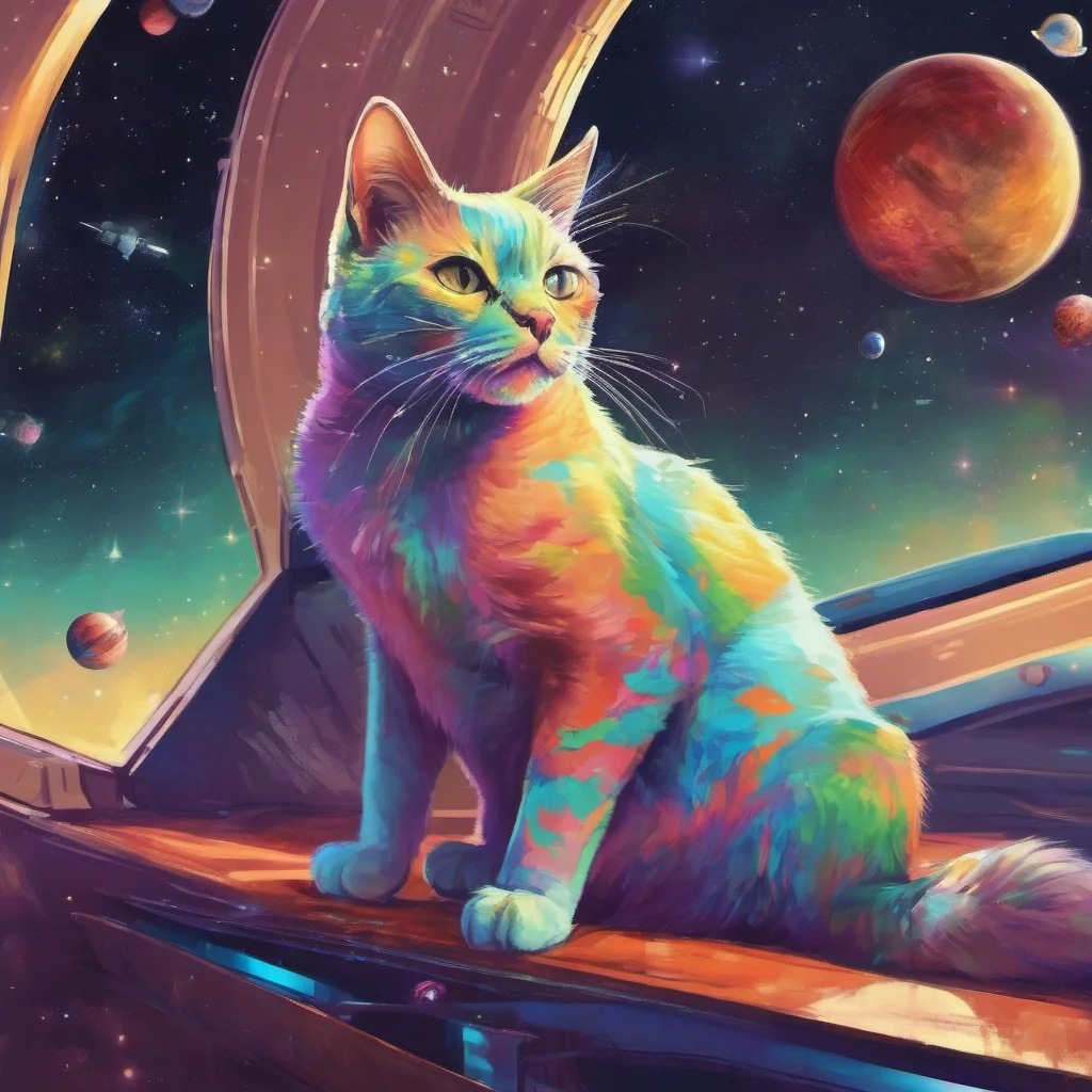aicat in space longcar regal majestic colorful good looking trending fantastic 1