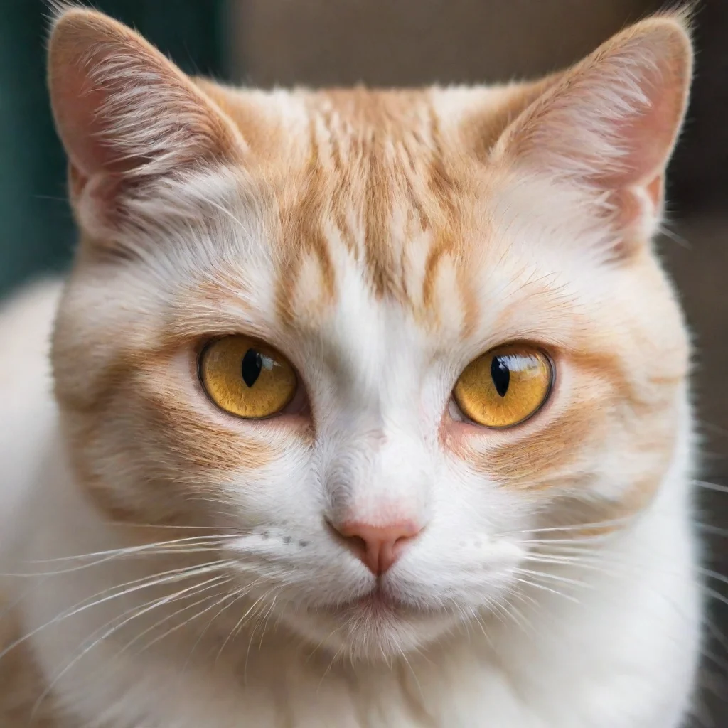aicat with golden eyes