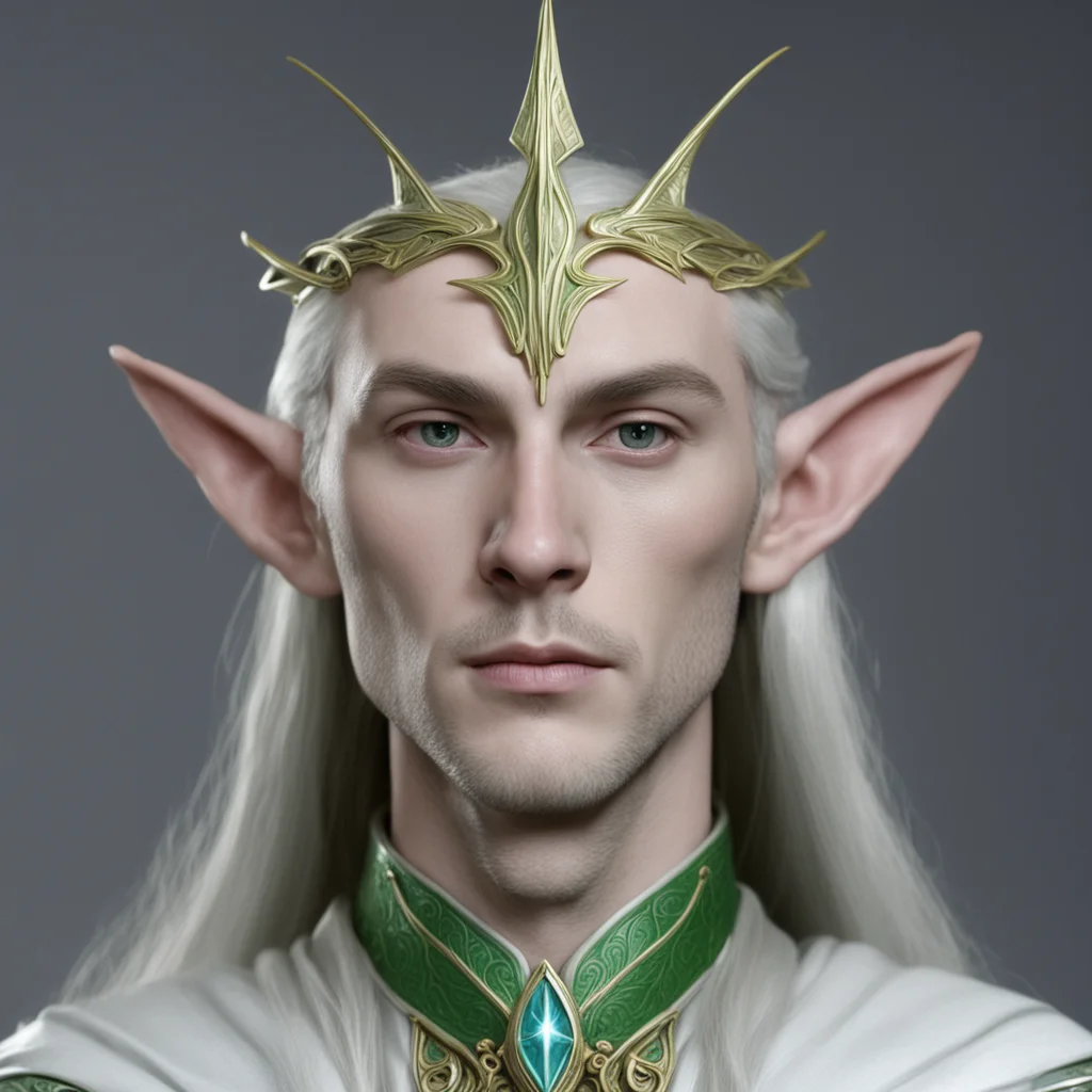 aiceleborn with elvish circlet confident engaging wow artstation art 3