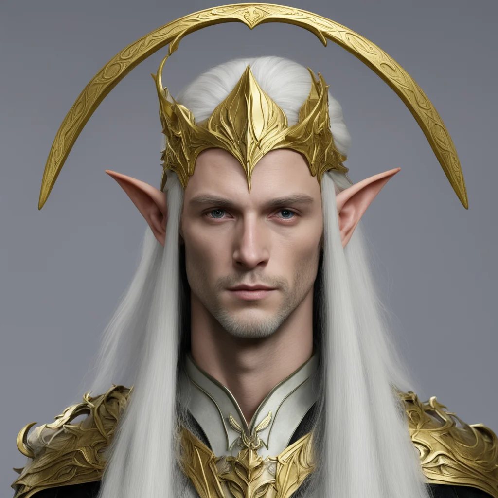 celeborn with gold wood elf circlet good looking trending fantastic 1