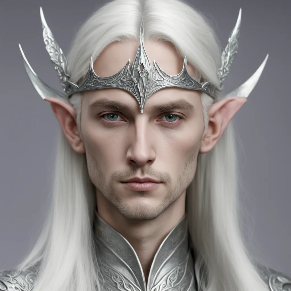 aiceleborn with silver sindar elven circlet