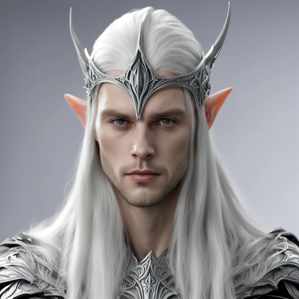 celeborn with silver wood elf circlet