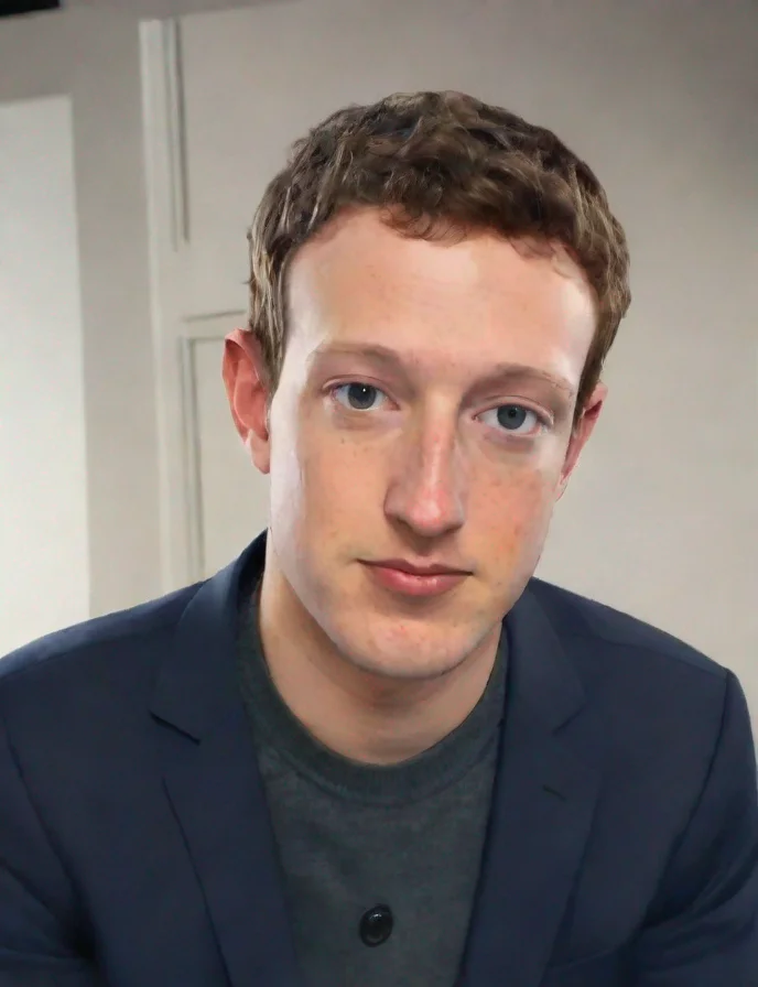 aicharacter cartoon suit attractive hd anime aesthetic mark zuckerberg 